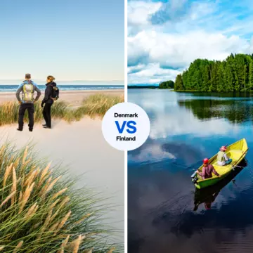 Denmark’s beaches or Finland’s lakes? © iStock