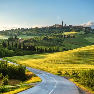 Pienza during golden hour. Jarek Pawlak/Shutterstock