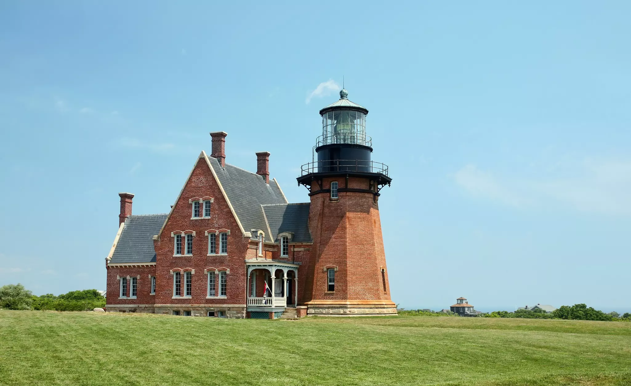 Southeast Lighthouse, Block Island, Rhode Island. ©Bill Kennedy/Shutterstock