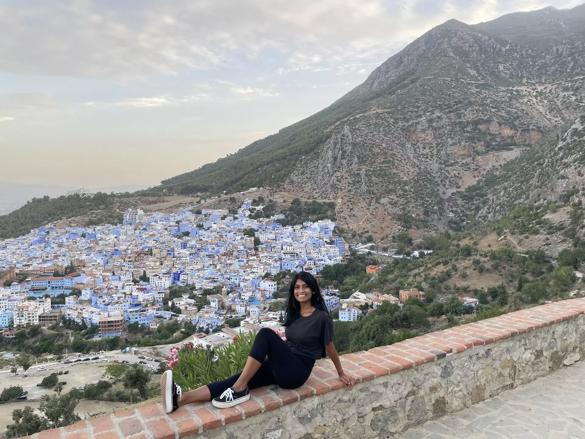 Taking in the sights and sounds of Chefchaouen © Deepa Lakshmin