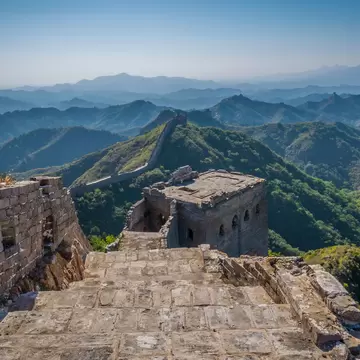 The Great Wall of China at Jinshanling.