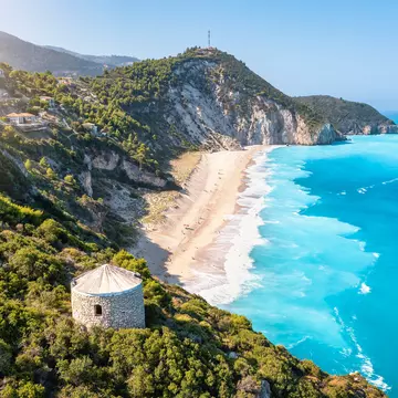 Milos beach on the Ionian Sea. Sven Hansche/Shutterstock