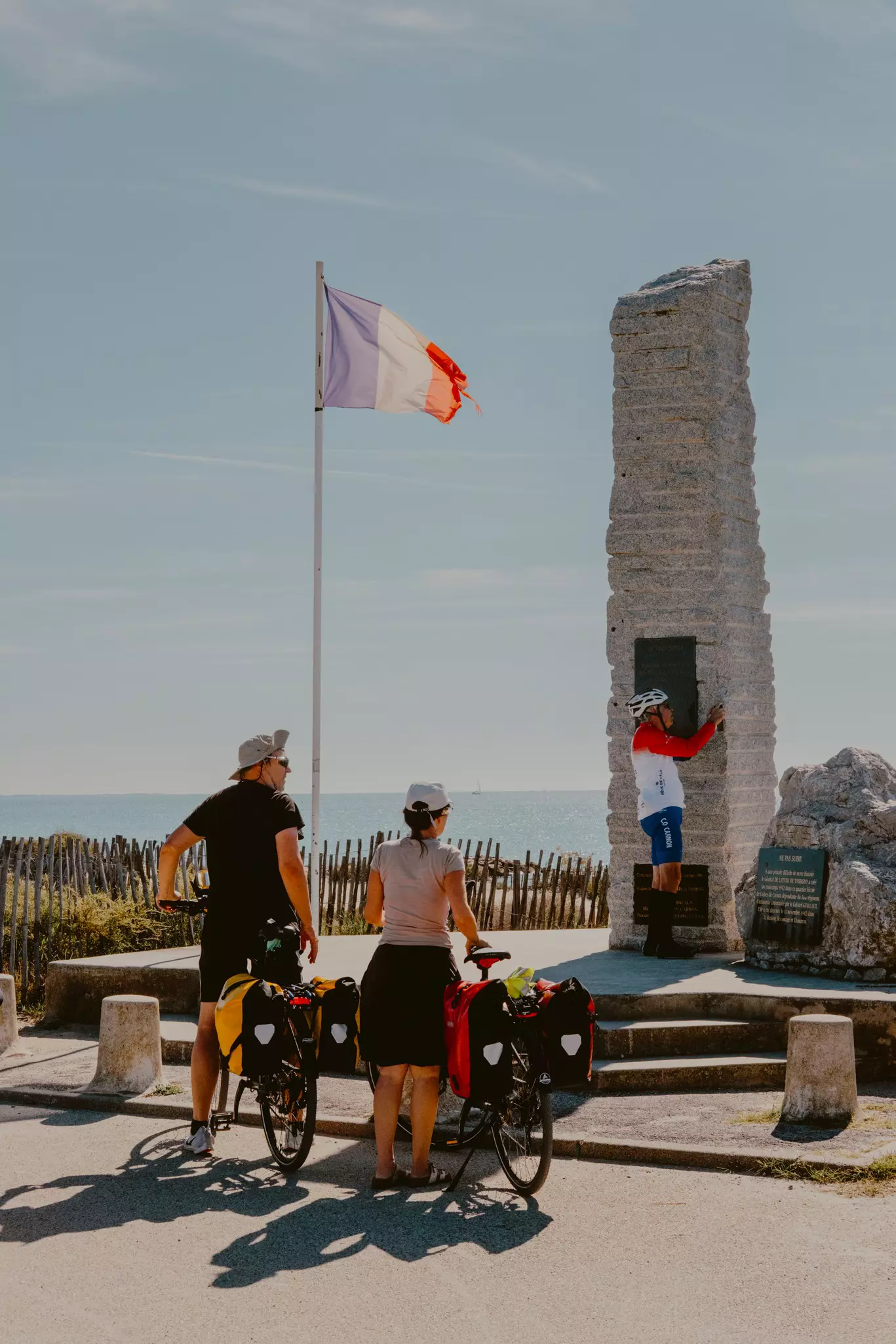 Cycling the Costa Brava and Southern France — September 2025
D-Day memorial on the beach, along the route from Montpellier, France to Arles, France