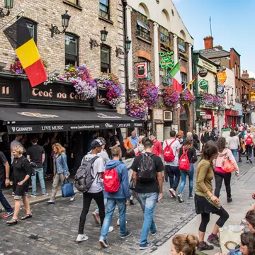From celebrating St Patrick's Day to catching the best of the weather, here's what's happening in Dublin through the year © Edwin Remsberg / Getty Images