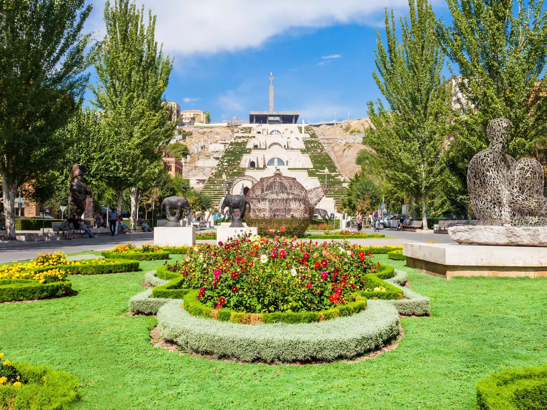 The Cascade in Yerevan, Armenia. Getty Images