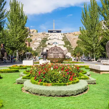 The Cascade in Yerevan, Armenia. Getty Images