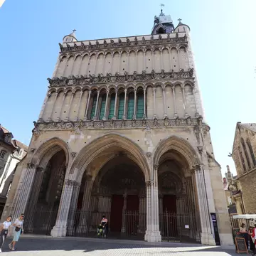 Notre Dame church, 13th century gothic church, city of Dijon, department of Cote d'Or, France