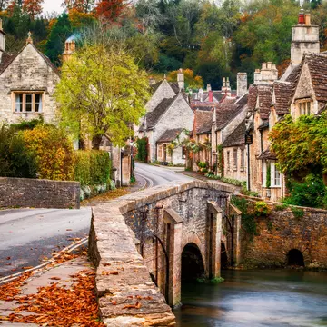 Bridge at Castle Combe, Wiltshire, England