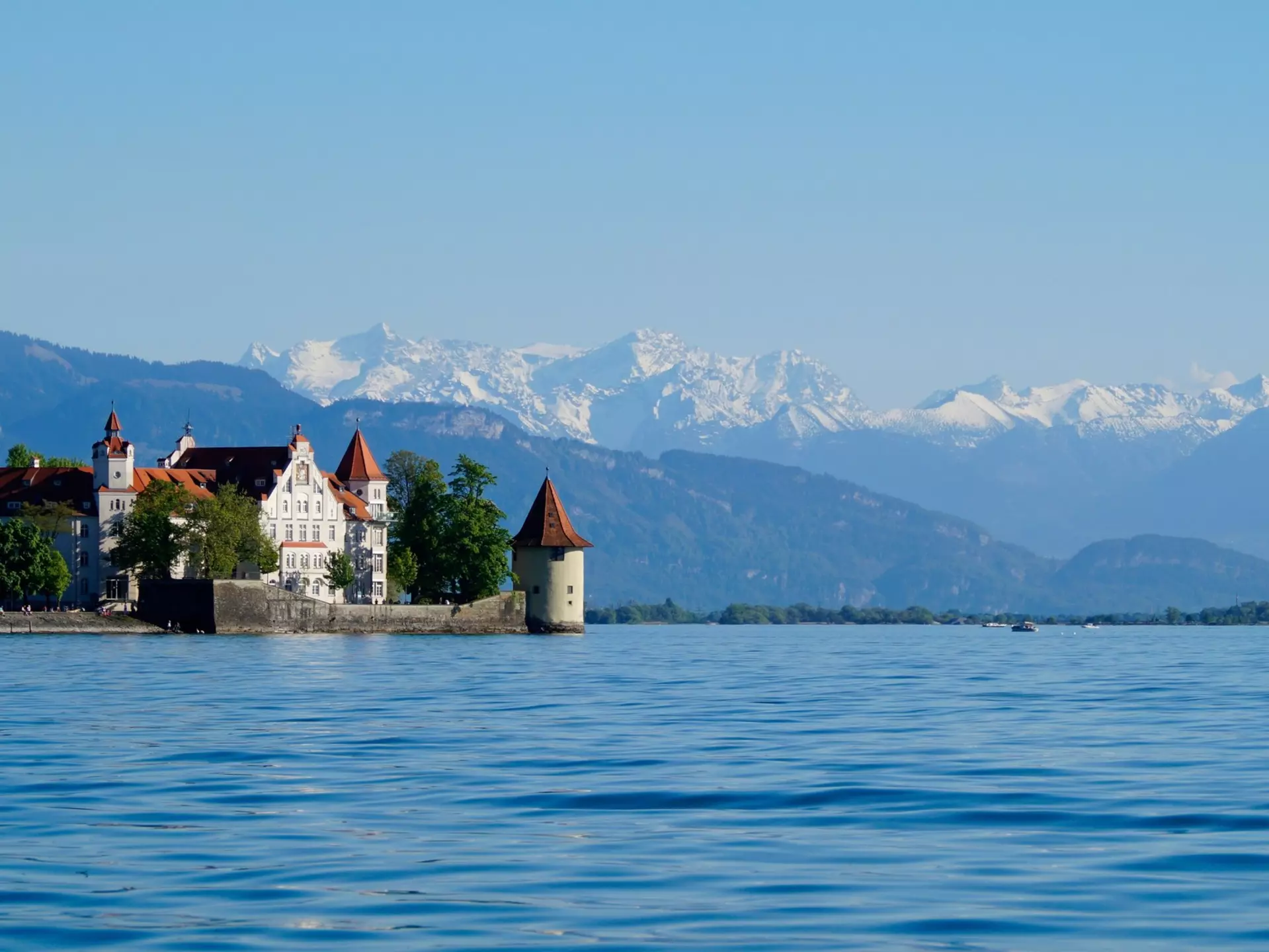 Lindau on Lake Constance, Germany. Julia Faerber Summer 23/Shutterstock