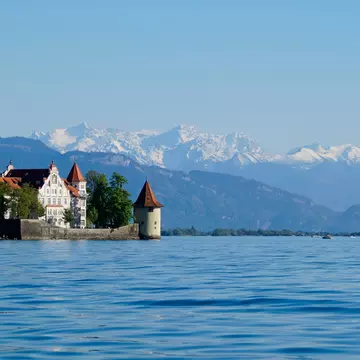 Lindau on Lake Constance, Germany. Julia Faerber Summer 23/Shutterstock