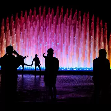El Circuito Magico del Agua - park with a series of different fountains in Lima, Peru., License Type: media, Download Time: 2026-06-24T16:47:46.000Z, User: LP_NZhan, Editorial: false, purchase_order: 65050 - Digital Destinations and Articles, job: App content, client: Lonely Planet App, other: Nadine Zhan