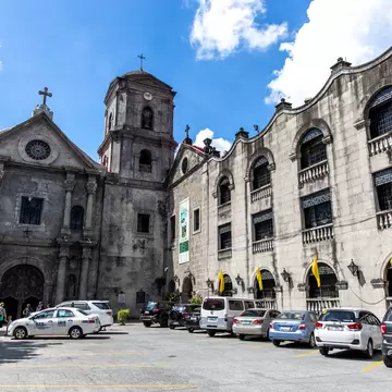 June 9,2019 People visiting the San Agustin Church at Intramuros, Manila, Philippines