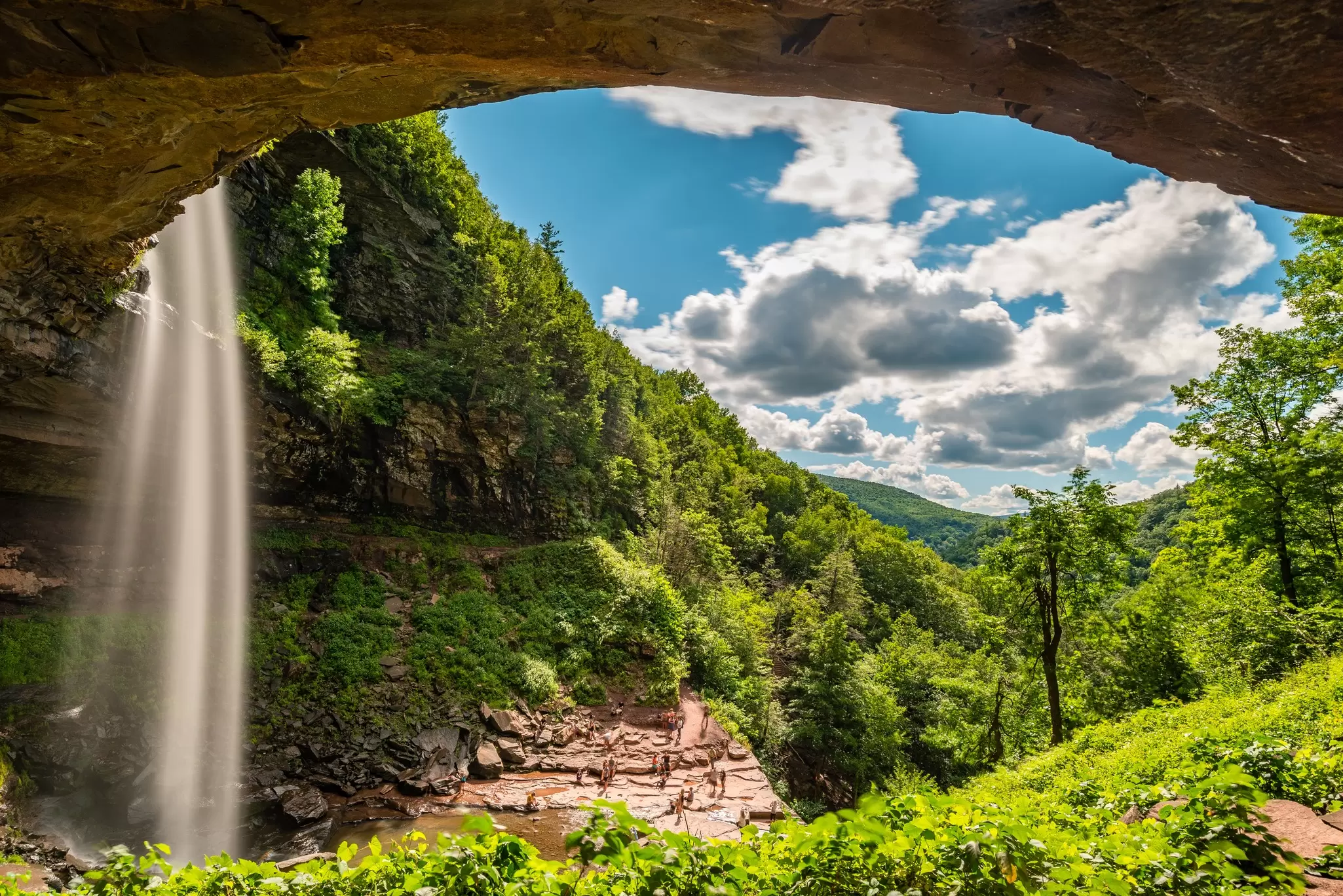 Kaaterskill Falls in New York State's Catskill Mountains. Sharan Singh/Shutterstock