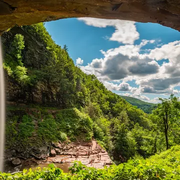 Kaaterskill Falls in New York State's Catskill Mountains. Sharan Singh/Shutterstock