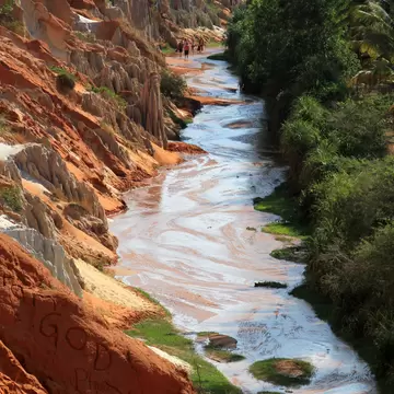 Fairy Stream (Suoi Tien), Mui Ne, Vietnam.