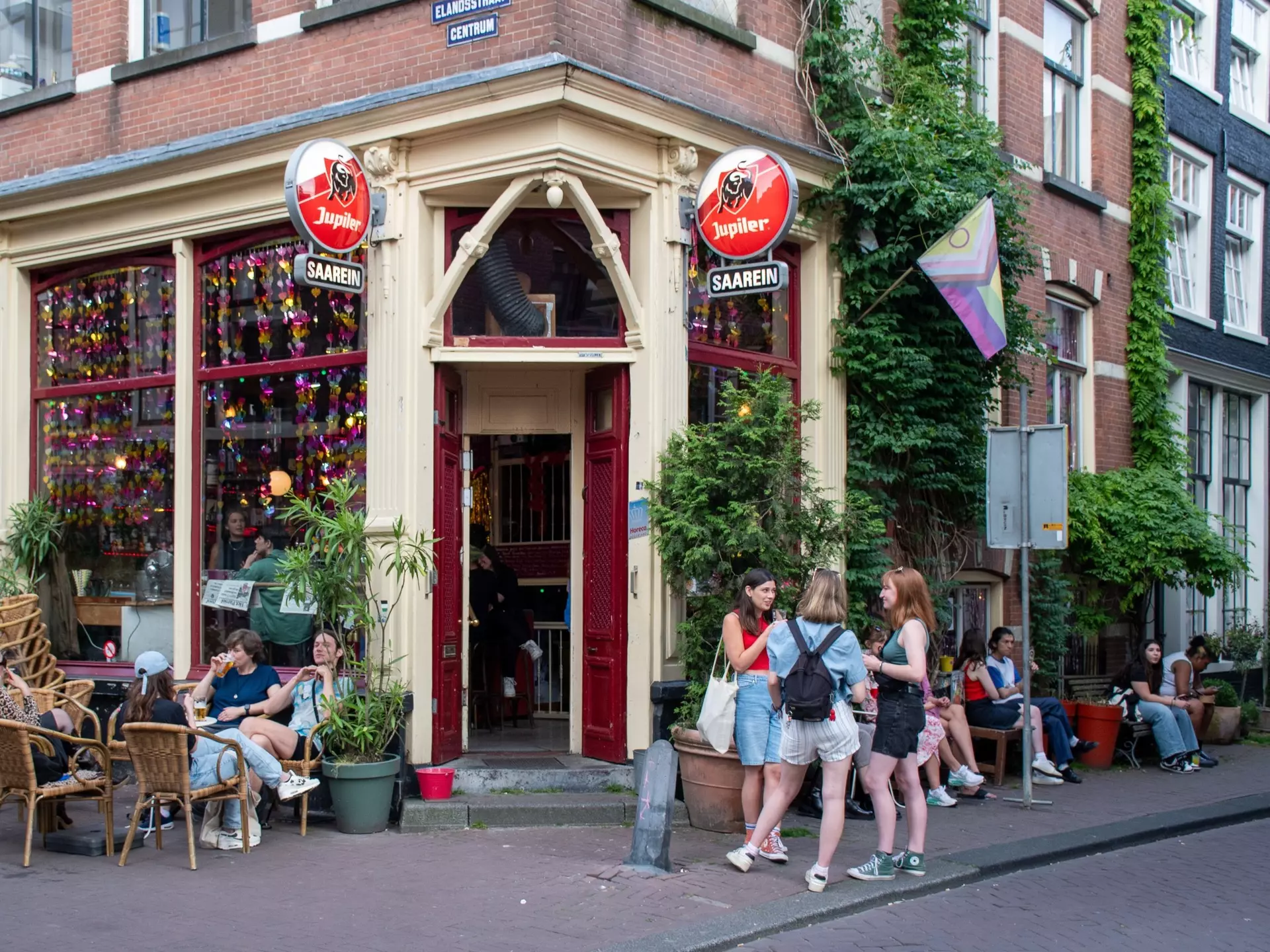Cafe Saarein, a corner bar in Amsterdam. van Blerk/Shutterstock