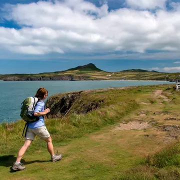 The Pembrokeshire Coast Path links sea cliffs, beaches and mellow Welsh villages. Michael Roberts/Getty Images