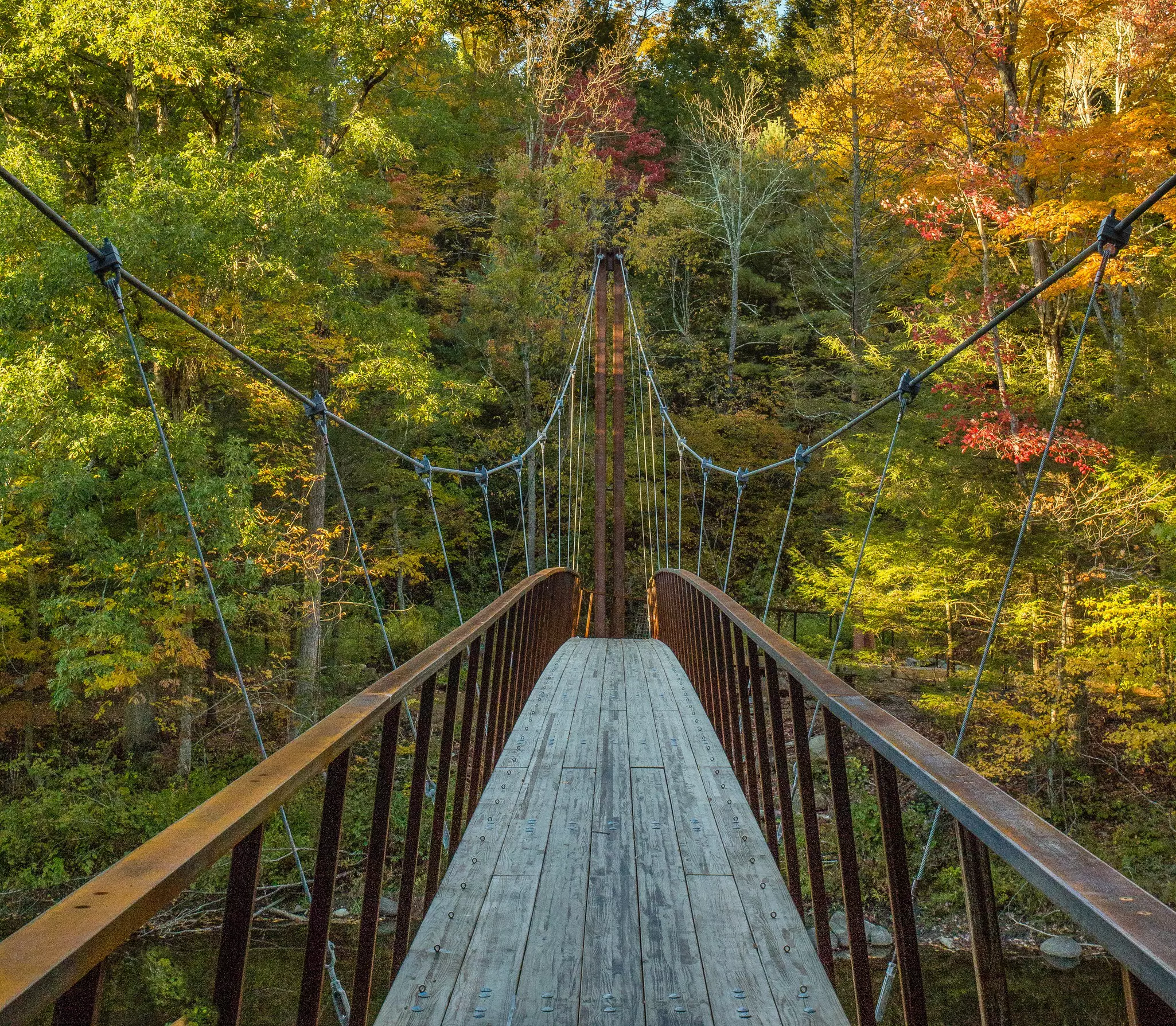 Henry David Thoreau Footbridge in Washington Connecticut