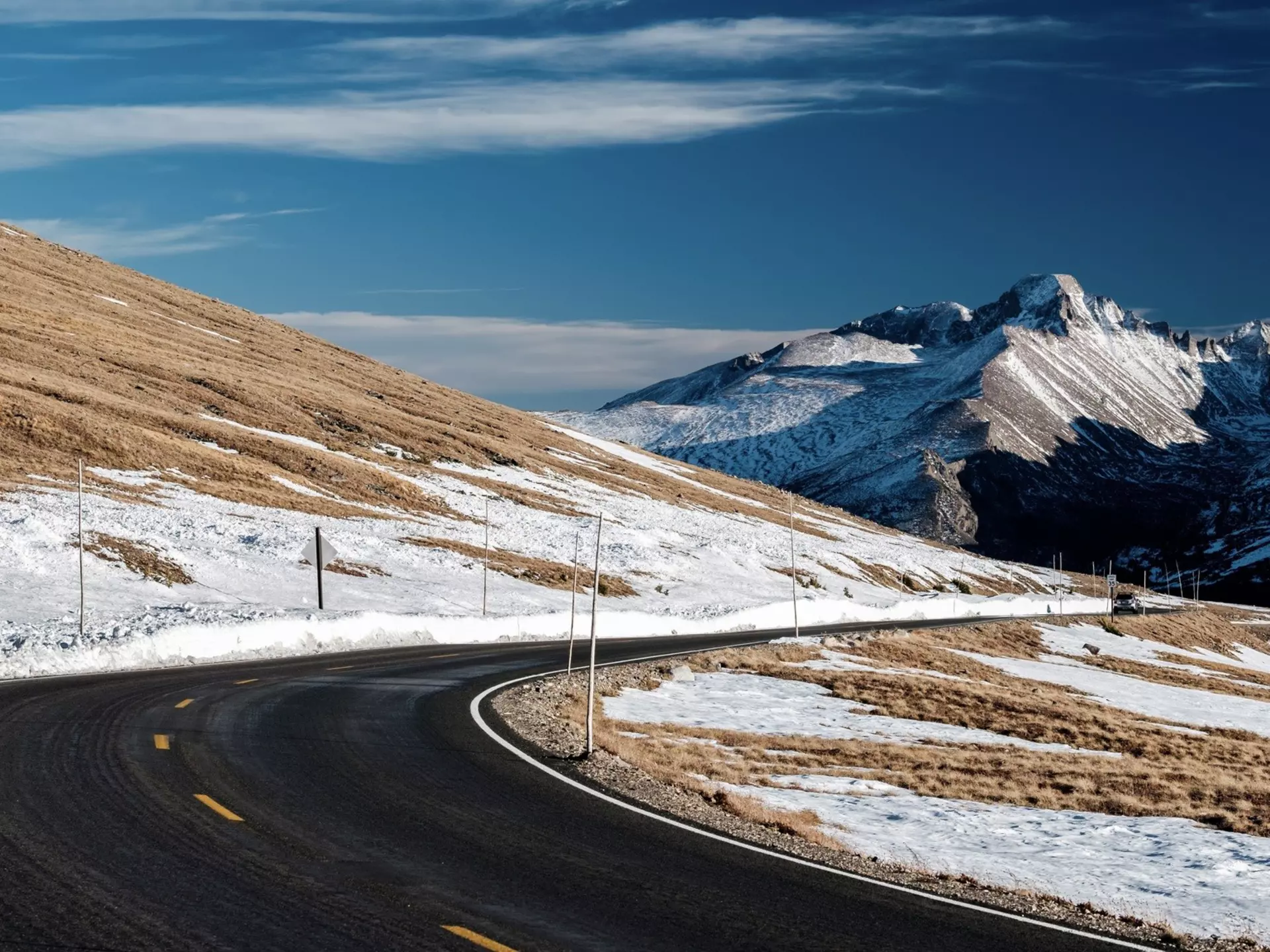 Trail Ridge Rd in Rocky Mountain National Park, Colorado. haveseen/Shutterstock