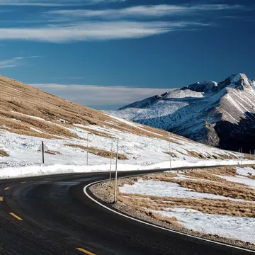 Trail Ridge Rd in Rocky Mountain National Park, Colorado. haveseen/Shutterstock