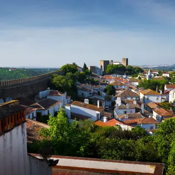 Obidos Walled Medieval Town in Portugal