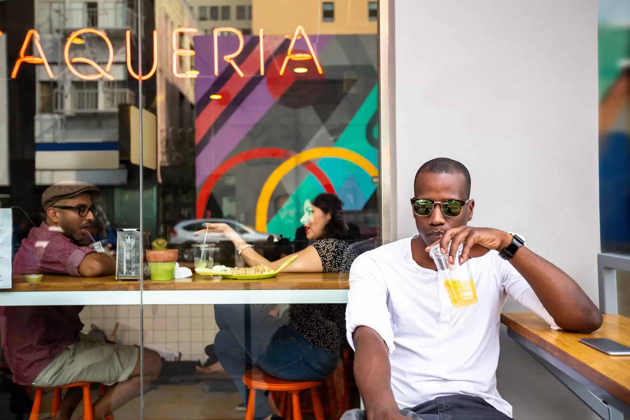 Highland Park neighborhood in LA for breakfast is a good option.  halbergman/Getty