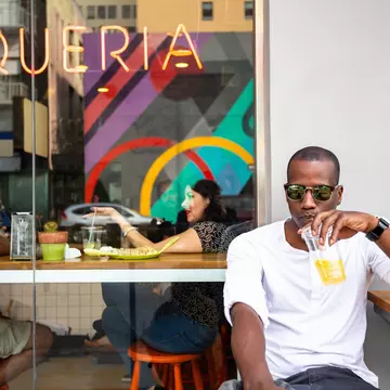 Highland Park neighborhood in LA for breakfast is a good option.  halbergman/Getty