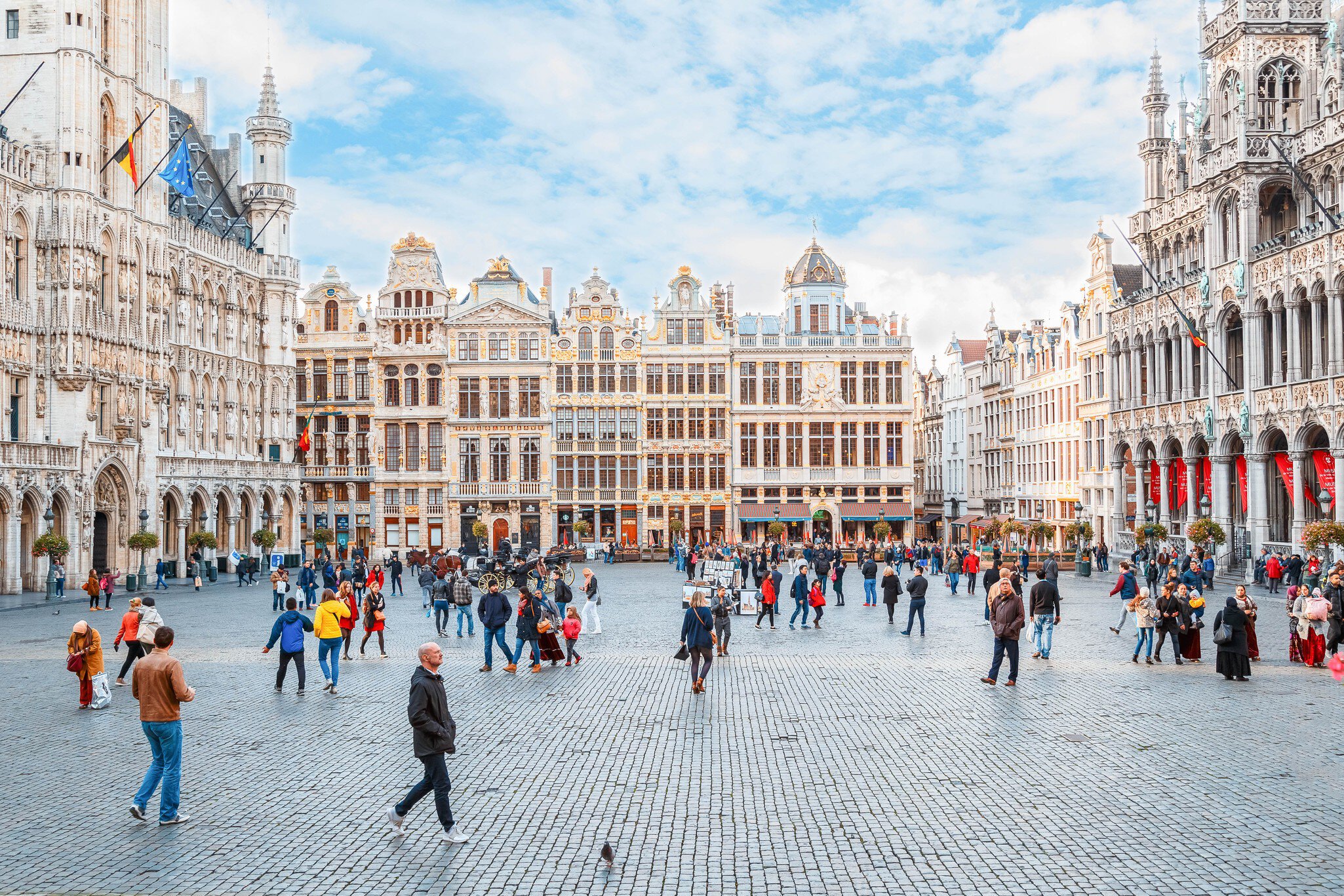 Brussels is an ideally situated city for beginning or ending an overnight-train journey © overninska Olga/Shutterstock