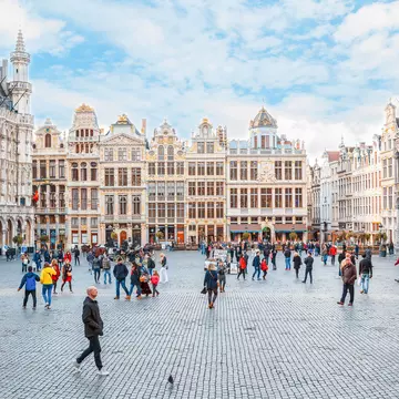 Brussels is an ideally situated city for beginning or ending an overnight-train journey © overninska Olga/Shutterstock