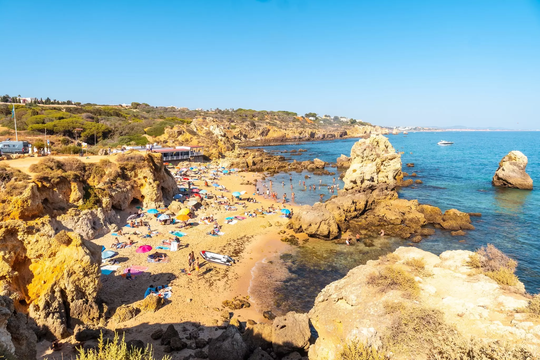 Albufeira, Algarve, Portugal. Unai Huizi Photography/Shutterstock