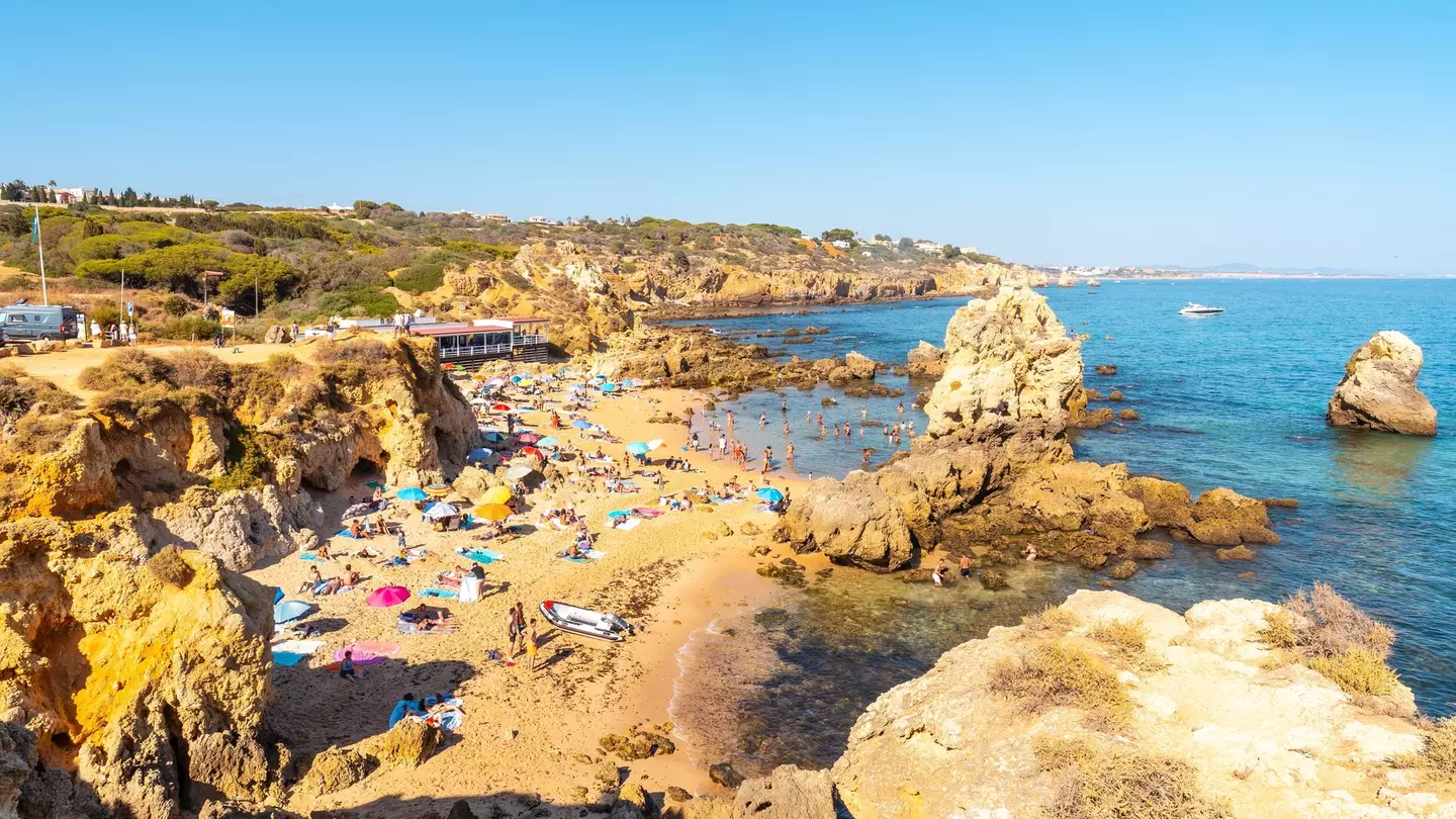 Albufeira, Algarve, Portugal. Unai Huizi Photography/Shutterstock