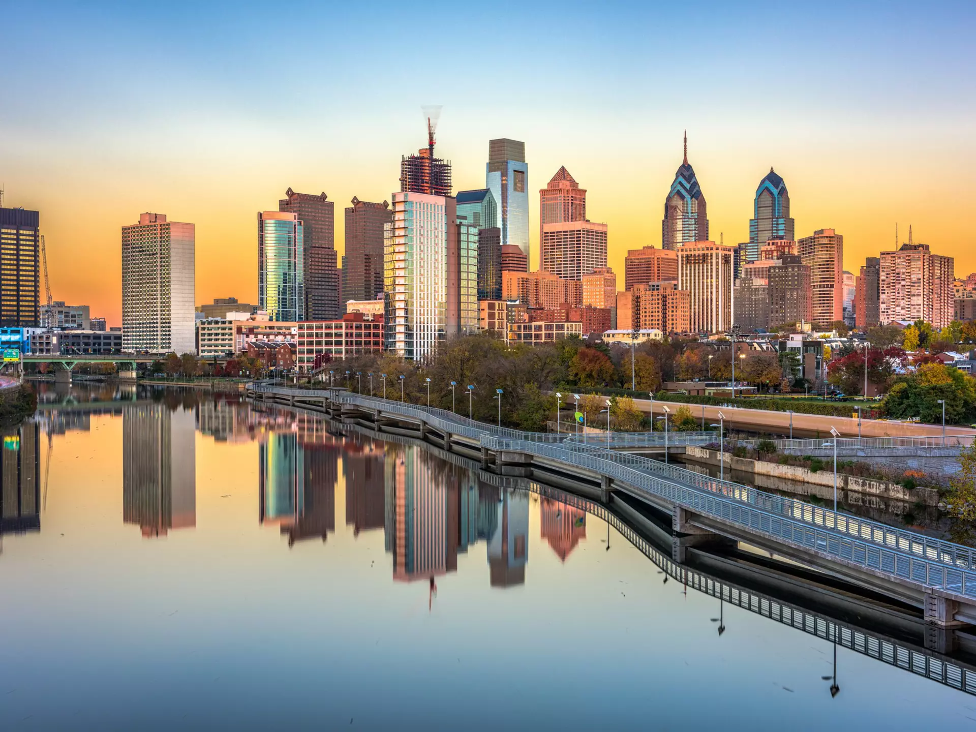 The Philadelphia skyline. Sean Pavone/Shutterstock