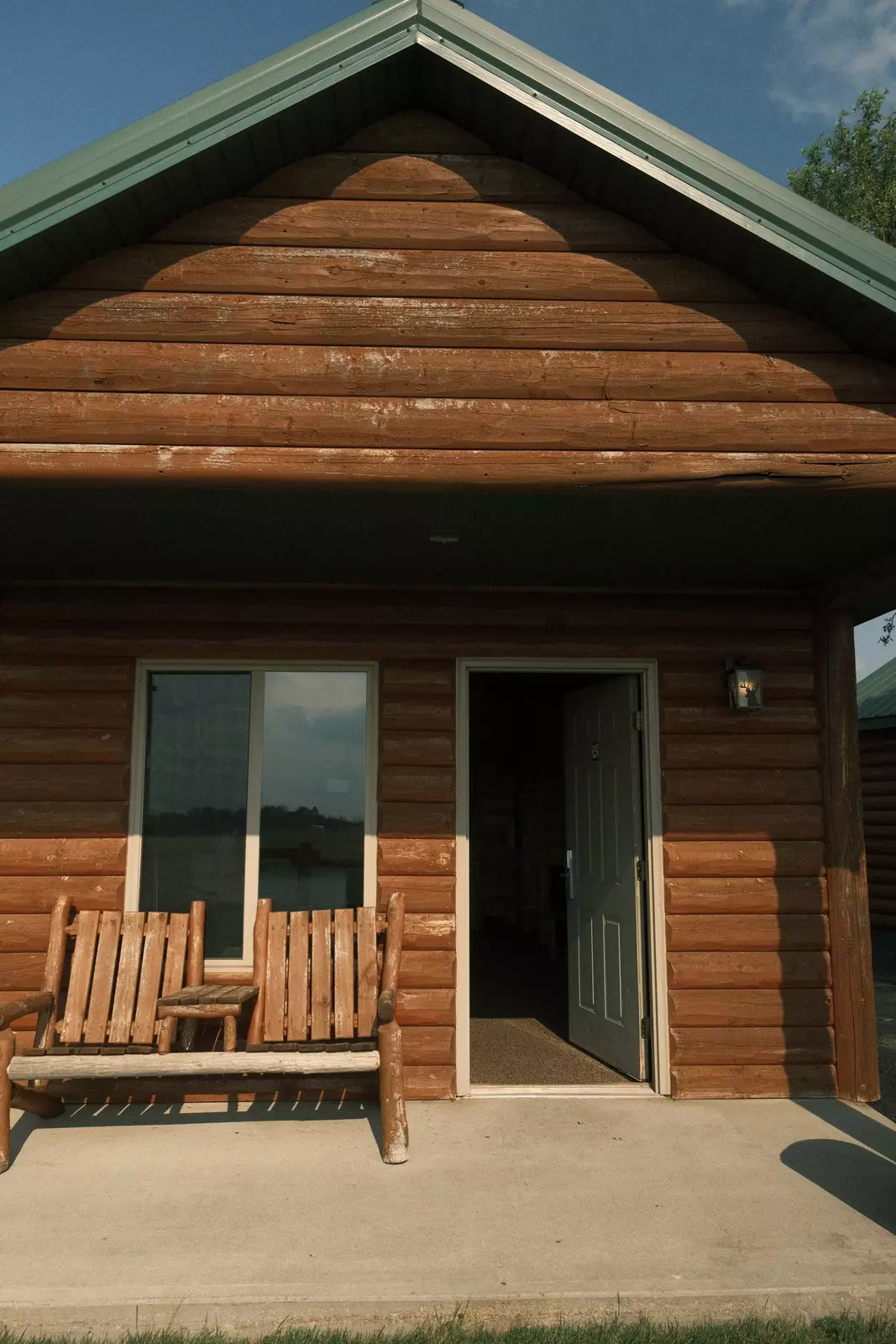 Badlands Frontier Cabins in Wall, South Dakota. 