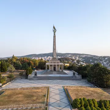 Bratislava, Slovakia-September 05, 2024-Aerial Drone Photo of Slavín War Memorial in Bratislava, Slovakia., License Type: media, Download Time: 2025-12-02T08:40:18.000Z, User: oneseven7891, Editorial: true, purchase_order: 56530 - Guidebooks, job: Global Publishing WIP, client: Eastern Europe 17, other: Dominic Allen