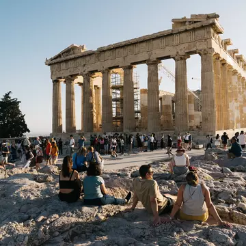 Acropolis, Greece - May 2025.