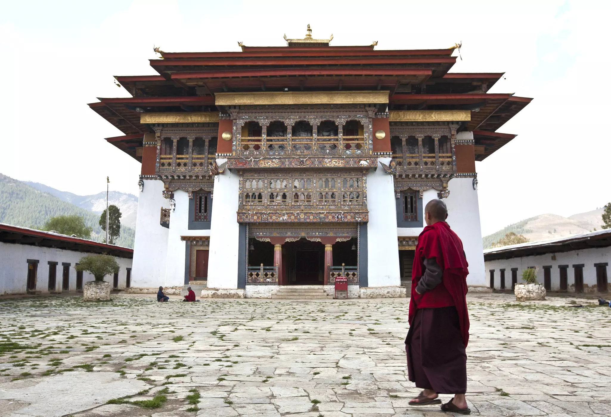 Gangte Goemba (Monastery), Phonbjikha Valley.