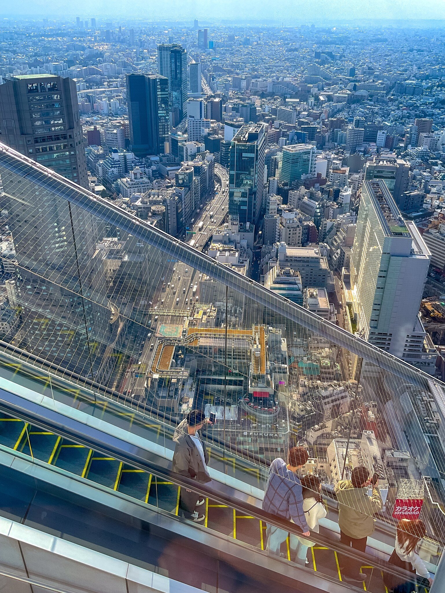 Aerial scene of Tokyo city viewed from the Shibuya Sky, Japan.