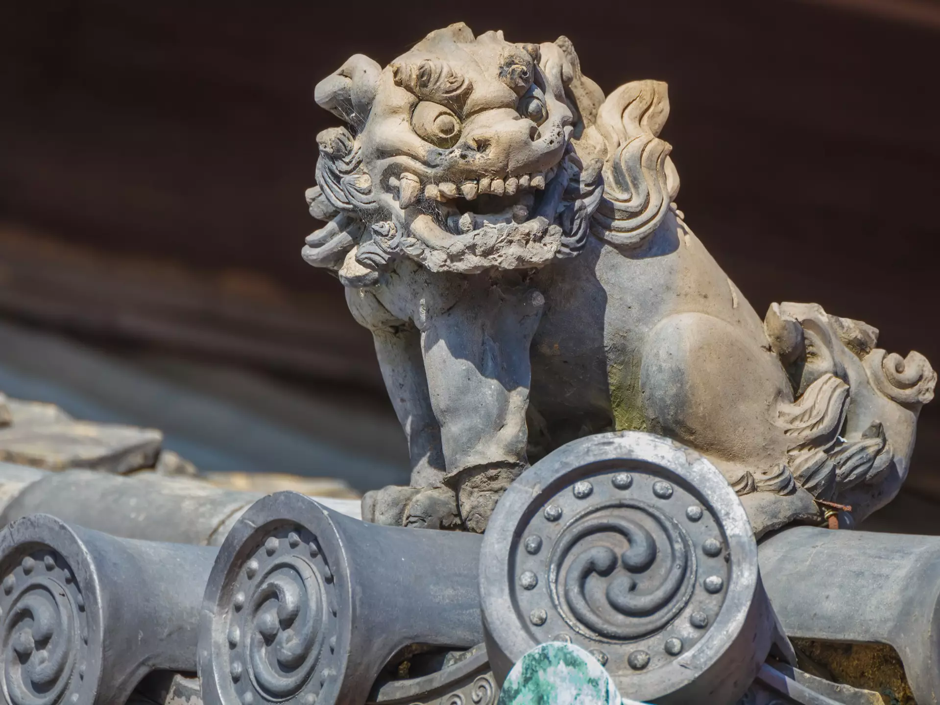 The entrance to Nijo Castle, Kyoto, Japan