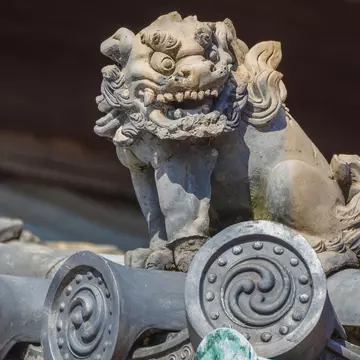 The entrance to Nijo Castle, Kyoto, Japan