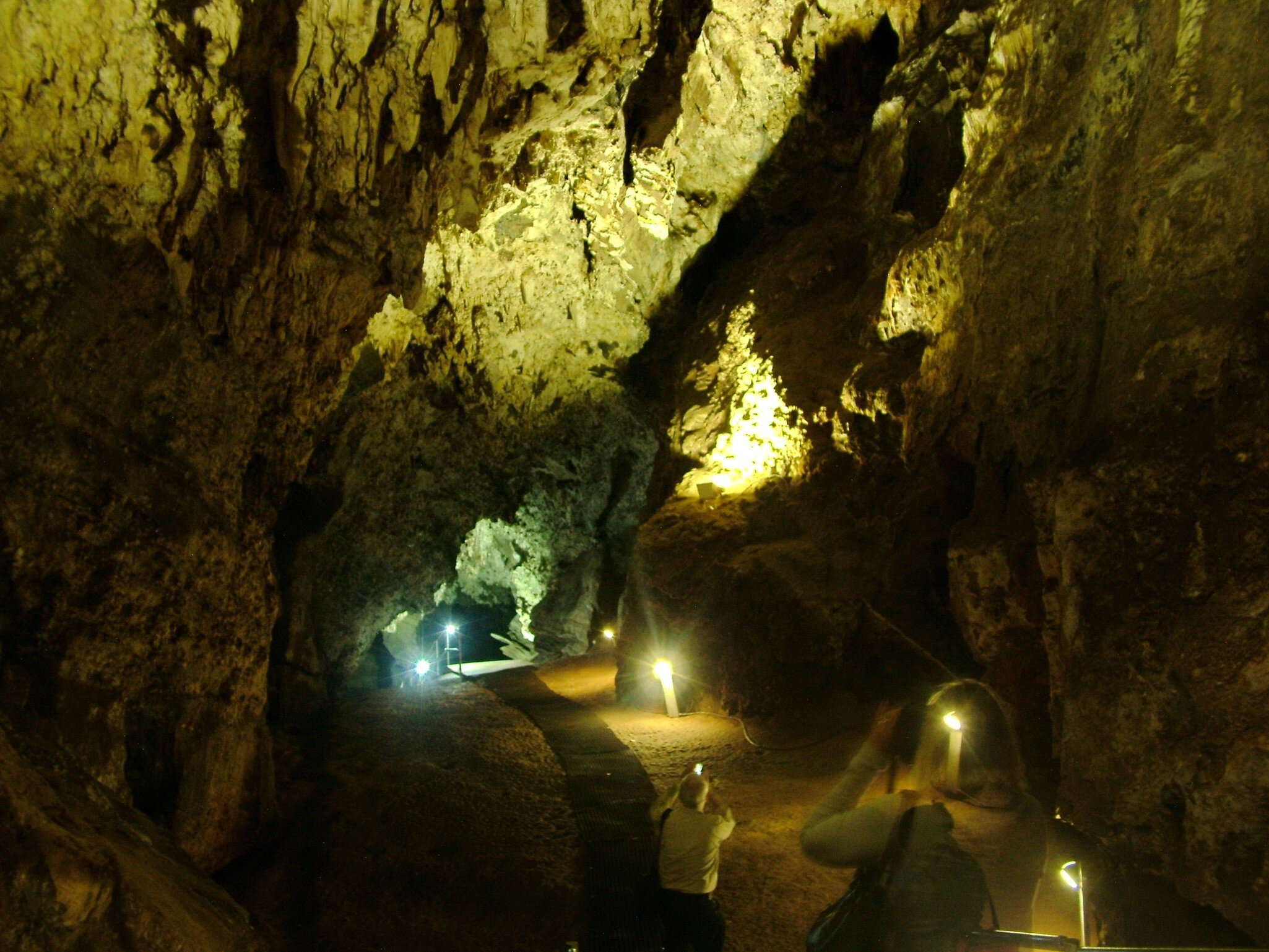 Sterkfontein, South Africa - November 22, 2011: Sterkfontein is a set of caves in Gauteng province, with special interest to paleo-anthropologists. The area is known as the Cradle of Humankind.