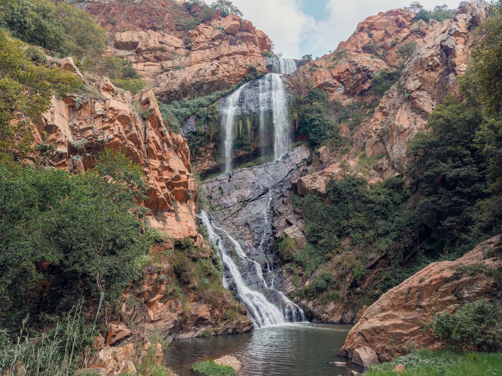 Roodepoort Falls In Johannesburg