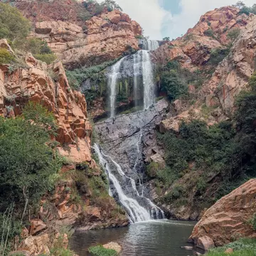Roodepoort Falls In Johannesburg