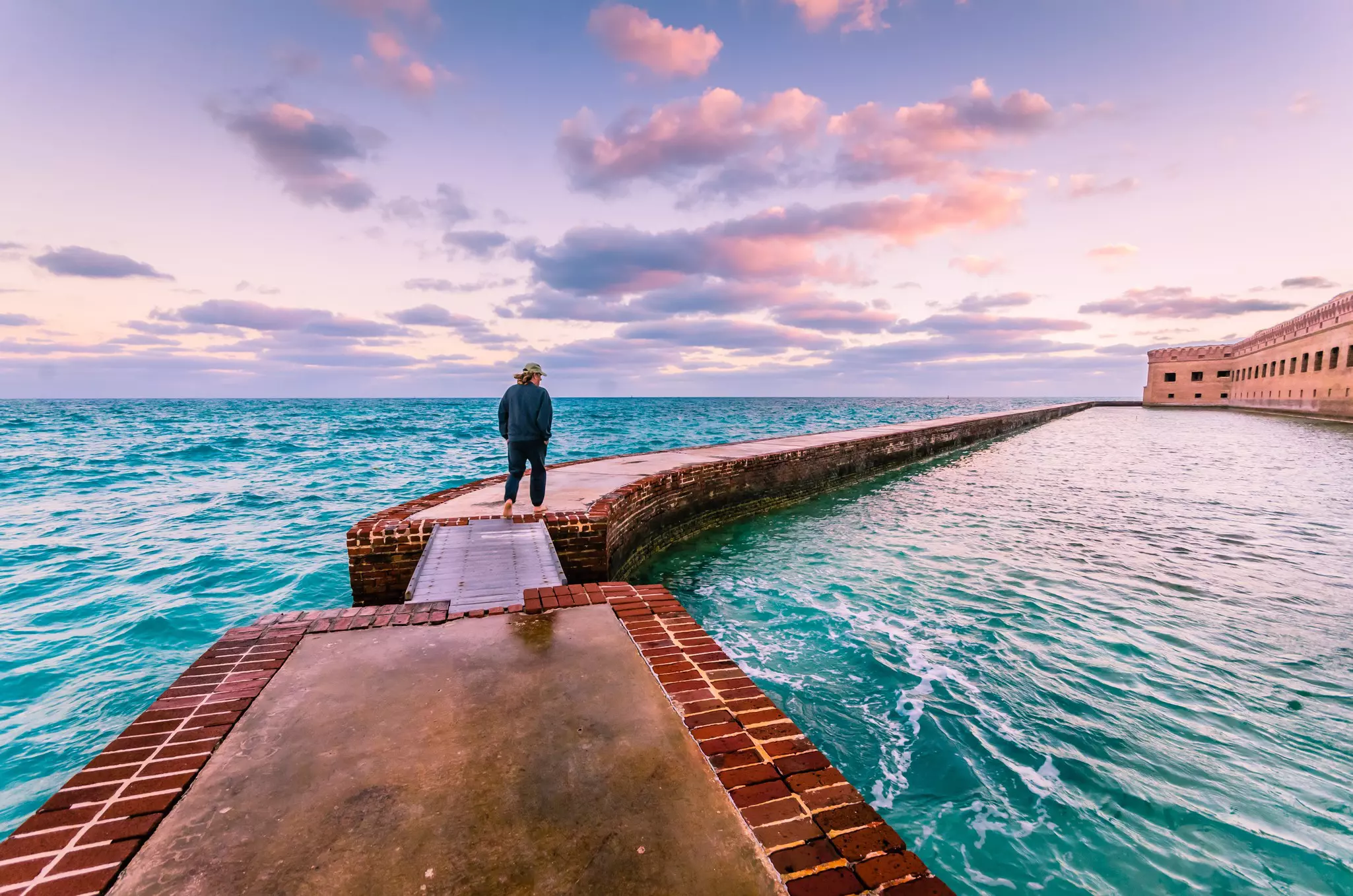 Fort Jefferson in Dry Tortugas National Park is a remote, bucket-list destination for American-history aficionados © Sandra Foyt / Shutterstock