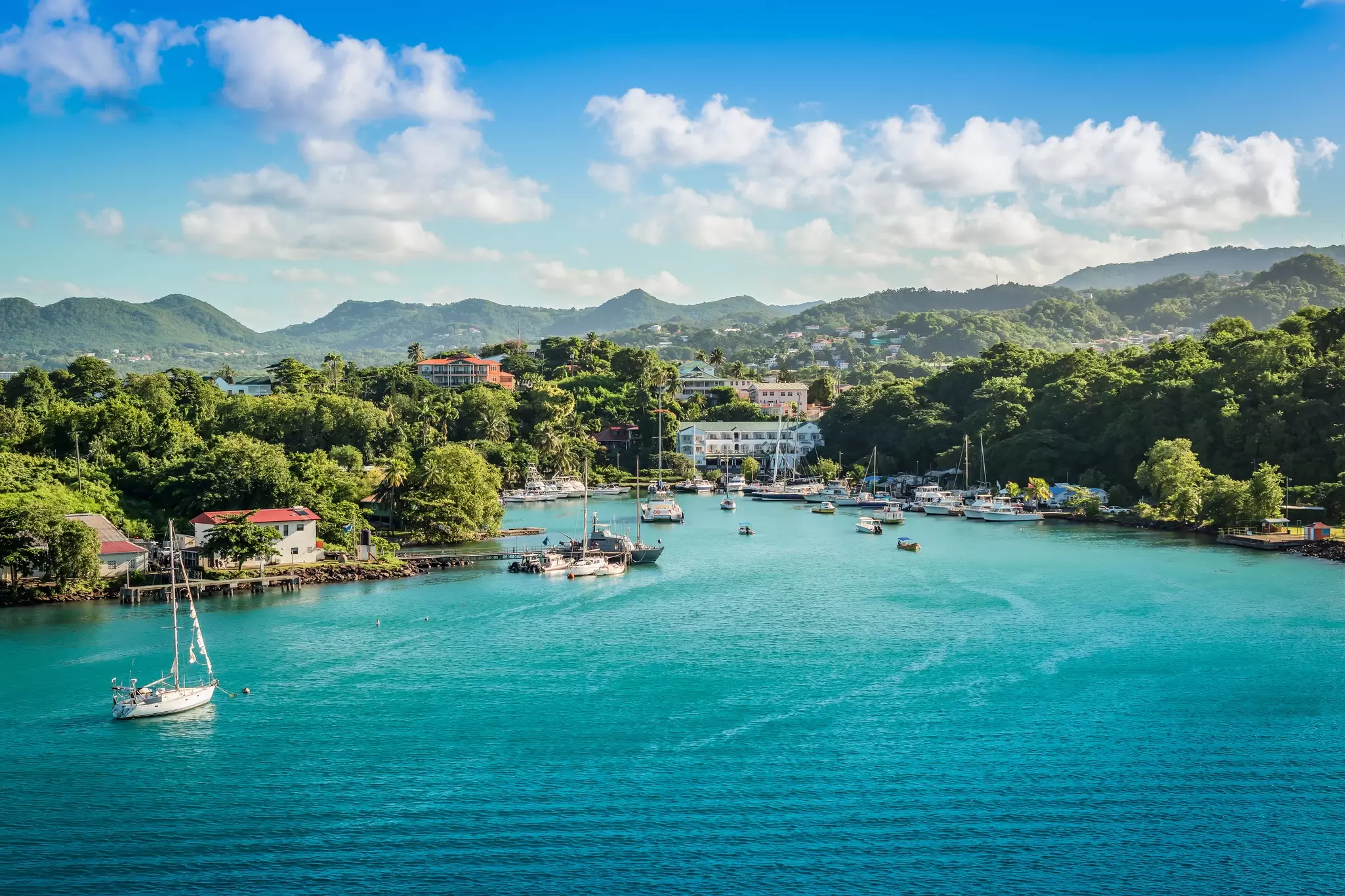 St. Lucia is just one of the Caribbean's stunning islands. Nancy Pauwels/Shutterstock