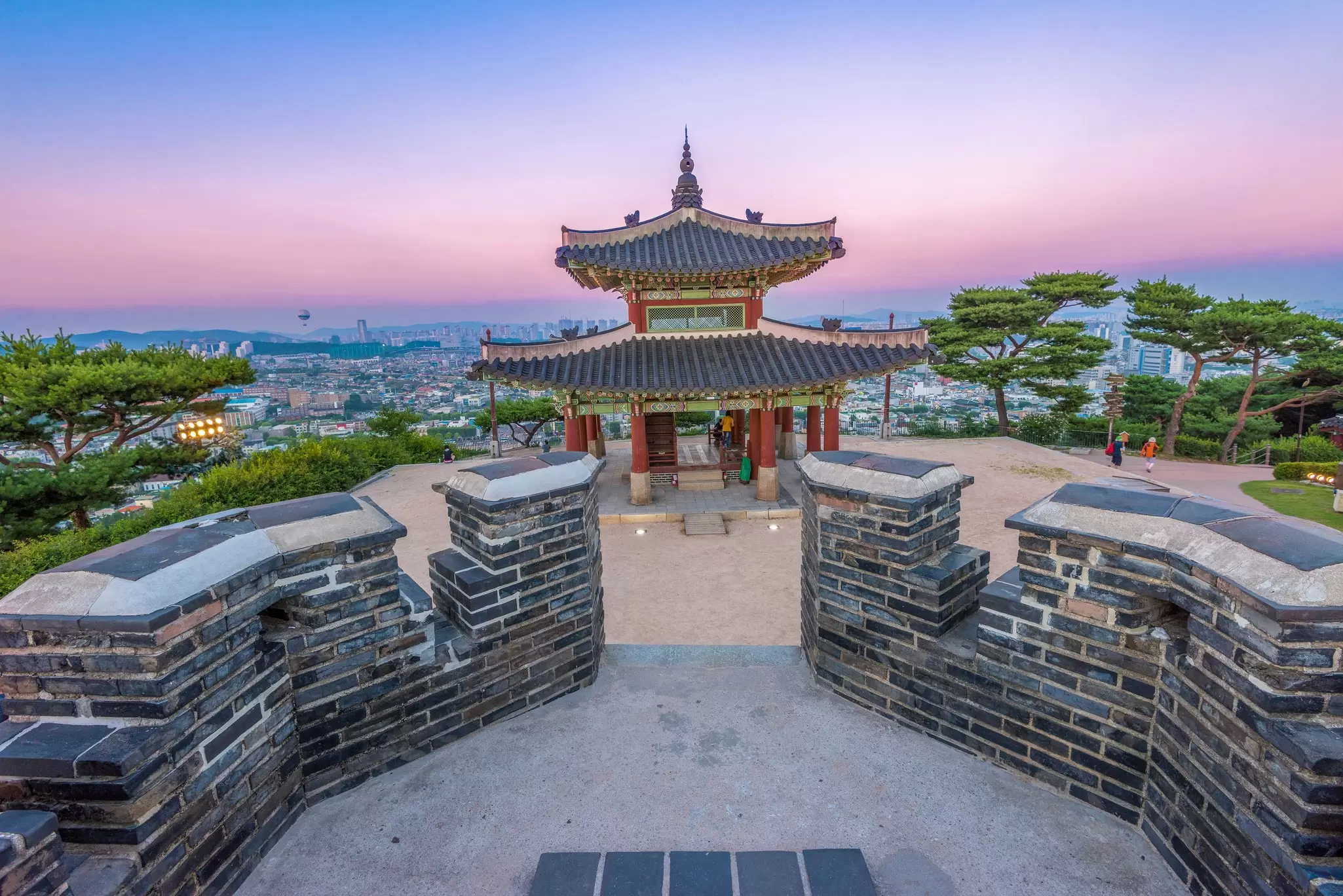 Hwaseong Fortress in Suwon, South Korea. wittaya photo/Shutterstock
