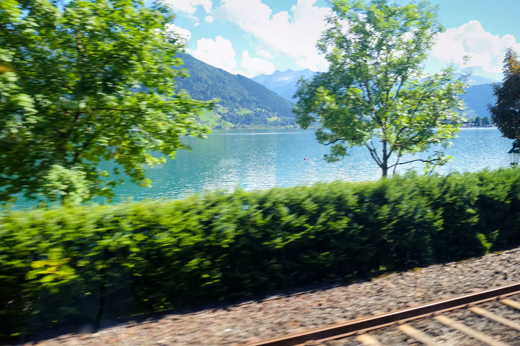 Be sure to get a window seat for epic views as your train crosses Austria © Petra Loho / Lonely Planet