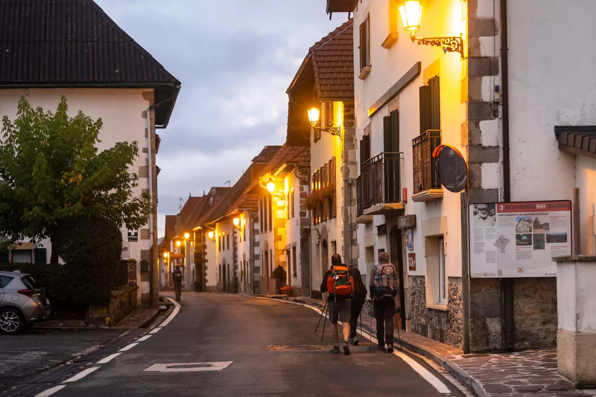 BURGUETE / Navarre / Spain A charming village on the Camino de Santiago. Its architecture enchants pilgrims who pass through there towards Santiago.