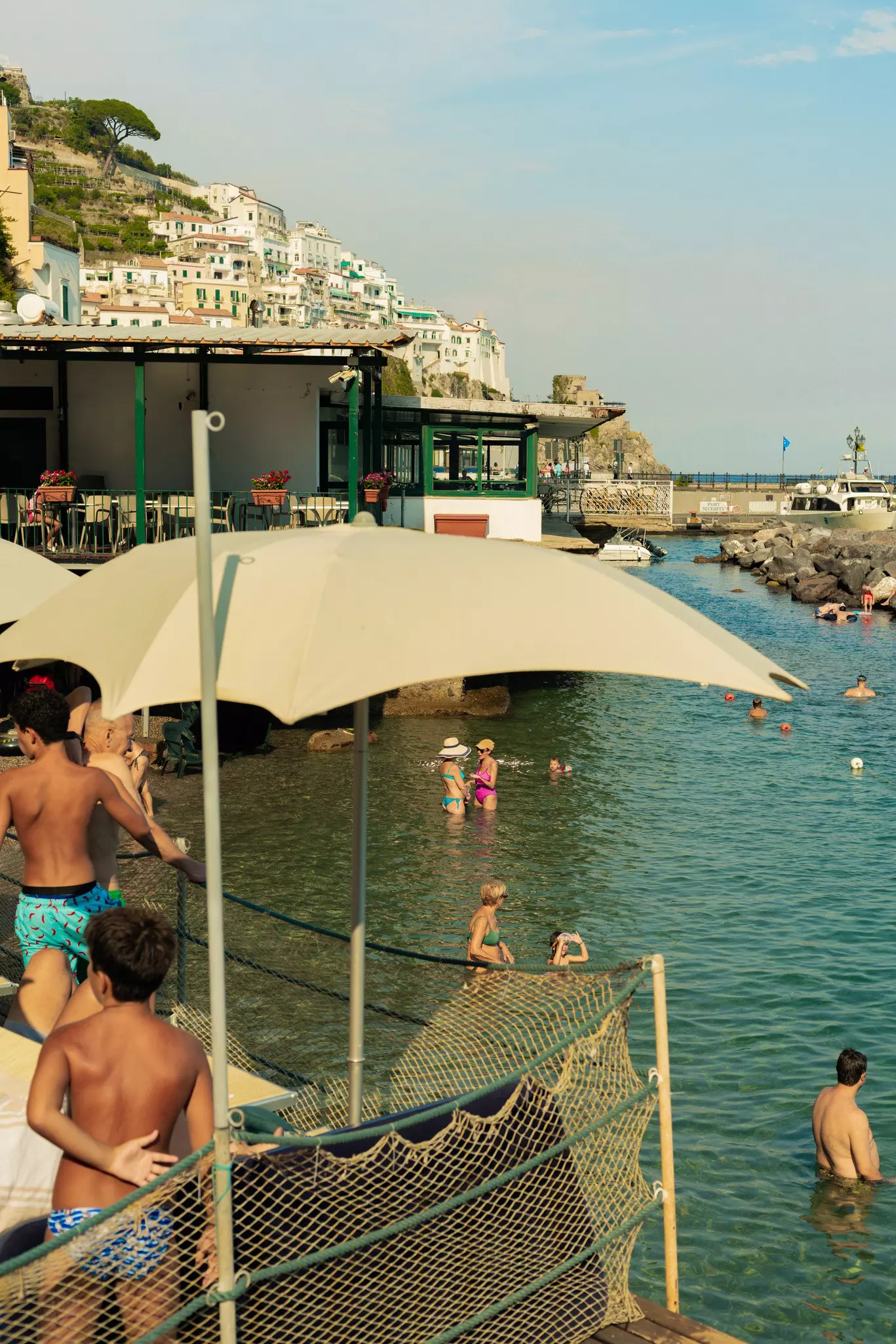 Marina Grande in Amalfi, Italy.