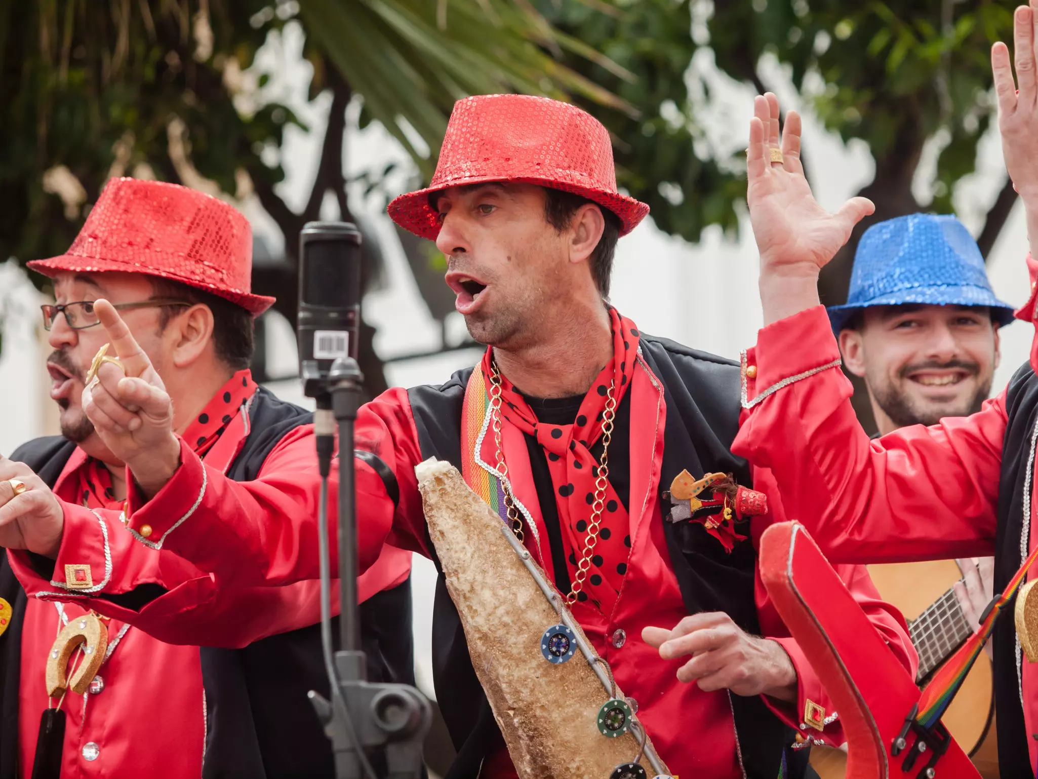 Residents in Cádiz have been celebrating Carnival since the 16th century. Andreas Poertner / Shutterstock