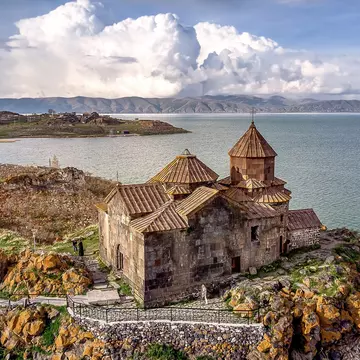 Any visitor to Armenia will want to visit one or more of the distinctive stone monasteries, such as Hayravank, that dot its landscape © Mike Ilchenko / Shutterstock
